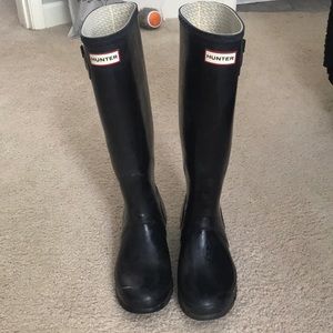 Hunter rain boots